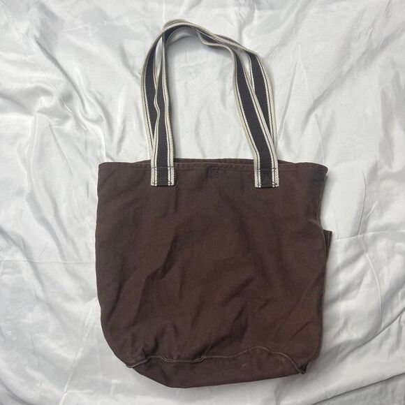 Roxy Brown and Pink Tote Bag - Picture 6 of 8